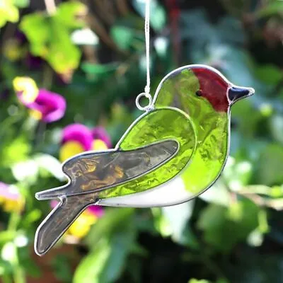 Buy Suncatcher Robin Blue Tit Jay Kingfisher Bird Stained Glass Window Garden Gift • 7.99£
