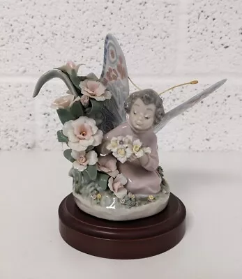 Buy Lladro #5853  Floral Admiration  Figurine Rare Flowers Fairy Faire  • 19.99£