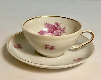 Buy Vintage Thomas Demitasse Tea Cup And Saucer Set Made In Germany Roses • 14.47£