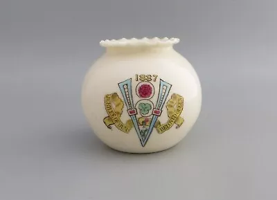 Buy Antique W.H. Goss  Queen Victoria Golden Jubilee Souvenir Pot 1887 Rd 61464 • 9.99£