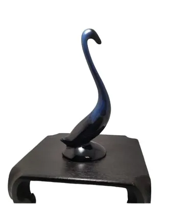 Buy Blue Mountain Pottery? Long Neck Swan Bird Figurine Redware • 14.21£