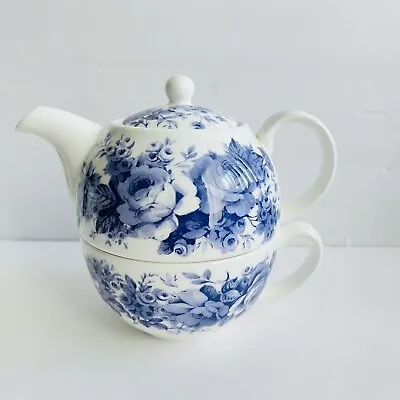 Buy Tea For One English Chintz By Roy Kirkham Teapot Set Fine Bone China. NO SAUCER • 42.75£