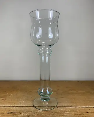 Buy Vintage Tall Glass Vase • 9.50£
