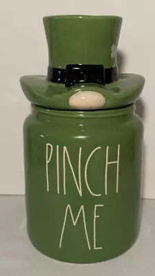 Buy Rae Dunn Pinch Me Irish Leprechaun St Patrick’s Day Green Canister Cookie Jar • 19.17£