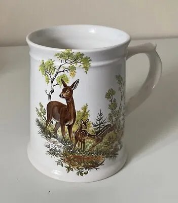 Buy  Holkham  Pottery   Tall Tankard 5   High Deer  In Forest • 7.99£