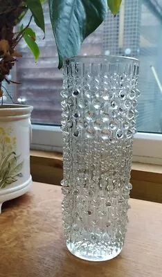 Buy Styled - Sklo Glass Vase Union Czech Candle Wax Frantisek Peceny BUBBLE 60s 70s • 29.85£