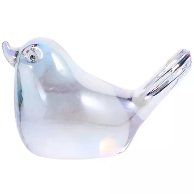 Buy  Crystal Bird Figurine Crystal Small Birds Statue Crystal Animal Ornament • 9.29£