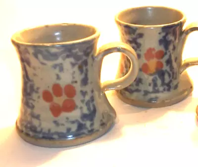Buy Two Crail Pottery Handcrafted Small  Mugs - Unused And Stunning. • 9£