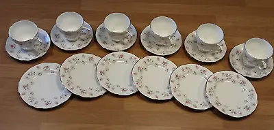 Buy True Vintage Tea Set - 6 X Cup, Saucer And Plate - Duchess Bone China  Marie  • 30£