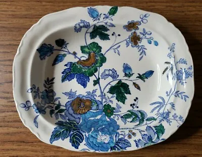 Buy Mason's Belvedere England Ironstone China Vegetable/Serving Bowl Blue Floral • 56.89£