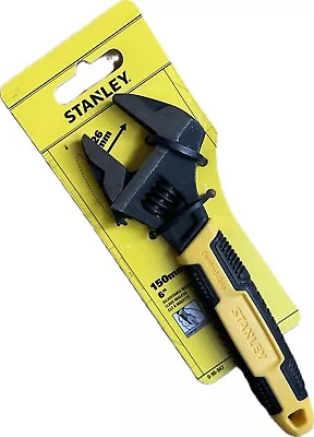 Buy Stanley Adjustable Wrench Spanner 6” 150mm Imperial & Metric Hand Tool 0-90-947 • 7.99£