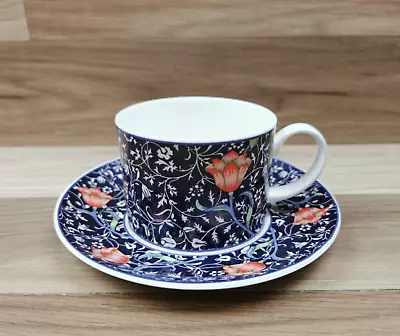 Buy Dunoon Medway Chintz By William Morris Fine Bone China Cup And Saucer • 9.99£
