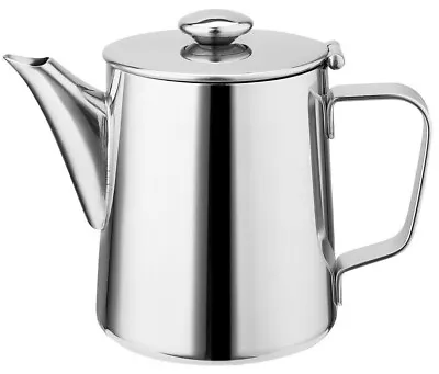 Buy Teapot Coffee Pot High Quality Stainless Steel Spouted 12oz 20oz 32oz 48oz • 14.95£