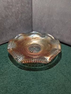 Buy Vintage Iredescent Glass Bowl Coloured Glassware • 8£