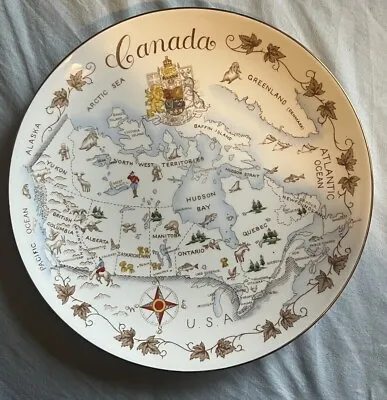 Buy Canada Vintage Collectors Plate Tuscan Fine Bone China Made In England • 47.94£