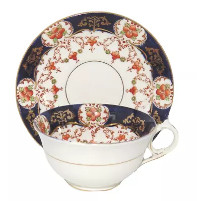 Buy Antique 1920's English Teacup Saucer Imari Colors Melba China Pattern MEL2836 • 14.22£