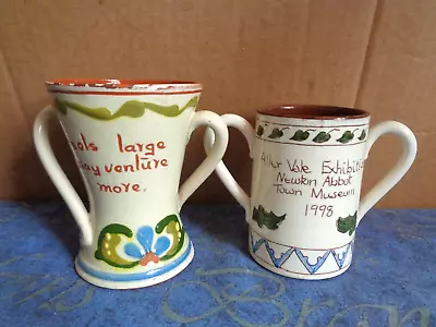Buy Aller Vale Torquay Ware Devon Vase Plus 1998 Exhibition Mug • 7.99£
