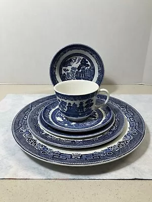 Buy Johnson Brothers Blue Willow 6 Piece Place Setting (Multiple Available) • 57.53£