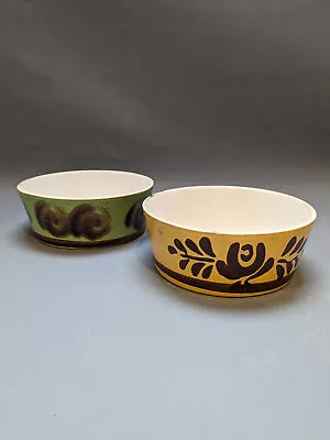 Buy Vintage French Faience Quimper Pottery Pate Serving Dishes Bowls Side Bread Pie • 19.95£
