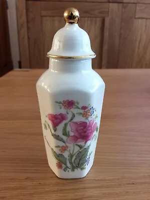 Buy Pretty Hammersley China Ginger Jar Floral Design 5 Inches High • 4.99£