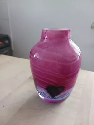 Buy Caithness Glass Cadenza Heart Vase • 3.50£