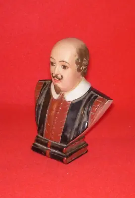Buy GOSS Crested China Bust Shakespeare Coloured • 13.99£