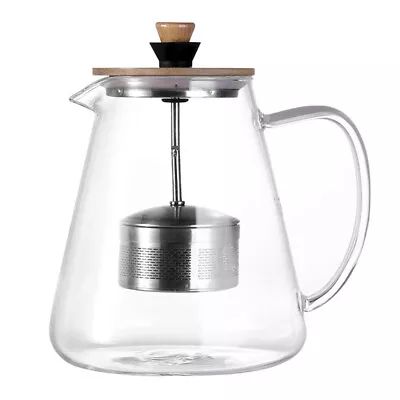 Buy  Stainless Steel Transparent Teapot Japanese Teapots Kettle With Infuser • 22.98£