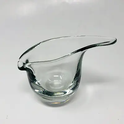 Buy Vintage Per Lutken Holmegaard Danish Glass Creamer Vipstjert • 66.29£