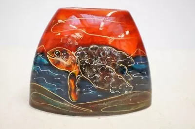 Buy Anita Harris Pottery Vase Turtle Signed In Gold • 50£