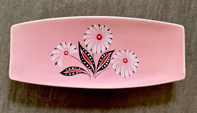 Buy Sandland Ware Decorative Pink Trinket Pin Dish Floral Hand Painted Art Display • 14£