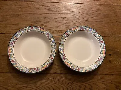 Buy Jardin Thailand Stoneware 2 Soup/Cereal Bowls. - More Listed • 3.99£