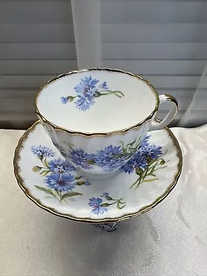 Buy Adderley China. Cup And Saucer- Cornflower Pattern • 28.92£