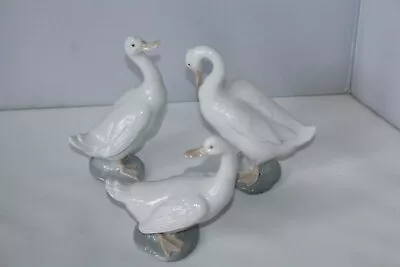 Buy Nao By Lladro Daisa Duck Set – Optimistic Duck, Turned Duck And Little Duck • 30£