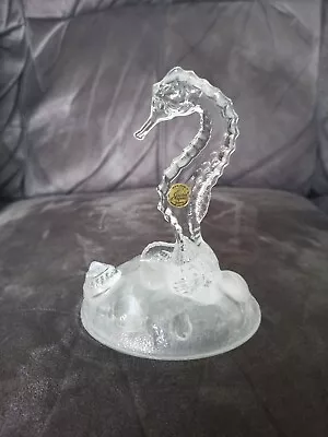 Buy Crystal D'arques Crystal Glass Seahorse Ornament  • 9.99£