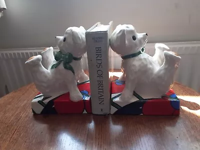 Buy CLARICE CLIFF   TEDDY BEAR   BOOK ENDS  By WEDGWOOD -  MINT - VERY RARE!! • 96£