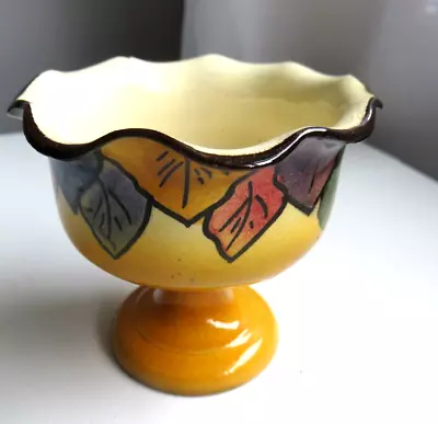 Buy An Unusual Vintage Watcombe Pottery Footed Bowl • 9£