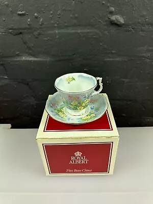 Buy Royal Albert Shakespeares Flowers Primrose Beds Teacup Saucer Set Boxed • 29.99£