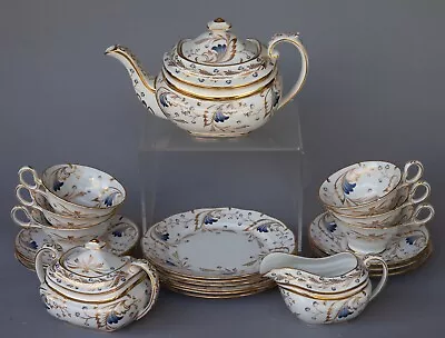 Buy Grosvenor ROYCE Tea Pot Sugar Creamer Six 6 Plates Cups & Saucers China England • 241.28£
