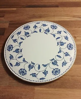 Buy Spode Fine Bone China Colonel Blue & White 11  Cake Stand Platter Serving Plate • 28£