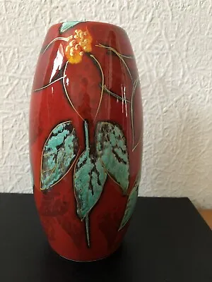 Buy Anita Harris Art Pottery 7'' Vase - Flower • 48£