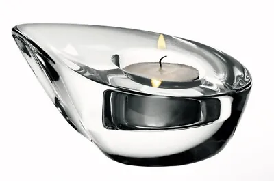 Buy Orrefors Drop Votive Martti Rytkonen NEW Crystal Candle Holder Tear Drop Signed • 23.72£
