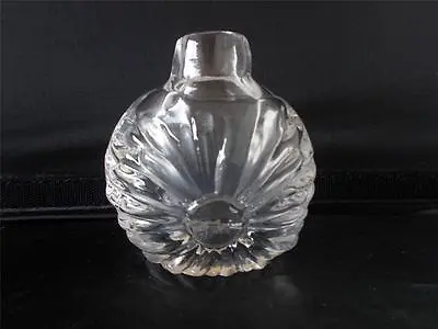 Buy Mid Century Scandinavian Solifleur Heavy Art Glass Vase Daisy Pattern 1960s • 26.99£