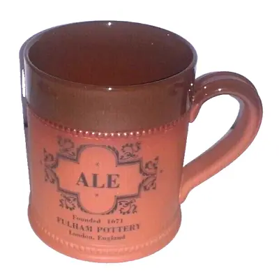 Buy Fulham Pottery London England Founded 1671 Ale Mug 11cm  • 8.50£