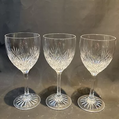 Buy 3 X Edinburgh Crystal Tay Wine Glass 6 7/8   17.3cms Tall • 25£