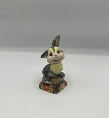 Buy Rare Beswick Walt Disney Thumper England Figurine Flowers Bambi Vintage 4” • 110.29£