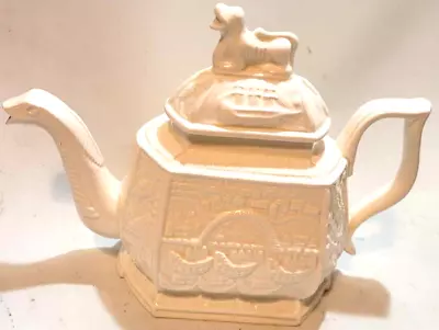 Buy Snake Spout Teapot Victoria And Albert Museum Teapot Collection Royal Creamware • 15£