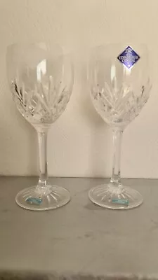 Buy A Pair Of Edinburgh Crystal Tay Cut Wine Glasses - Signed.VGC  • 29.99£