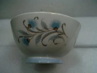 Buy Vintage Royal Standard Fine Bone China Blue Leaves & Flowers Bowl X1 • 4.99£