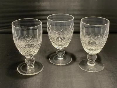 Buy 3 X Waterford Cut Crystal Short Stem Wine Goblet Glasses  • 95£