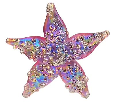 Buy Neo Art Glass Handmade Ornamental Starfish Paperweight Ornaments Ocean Sea Decor • 44.99£